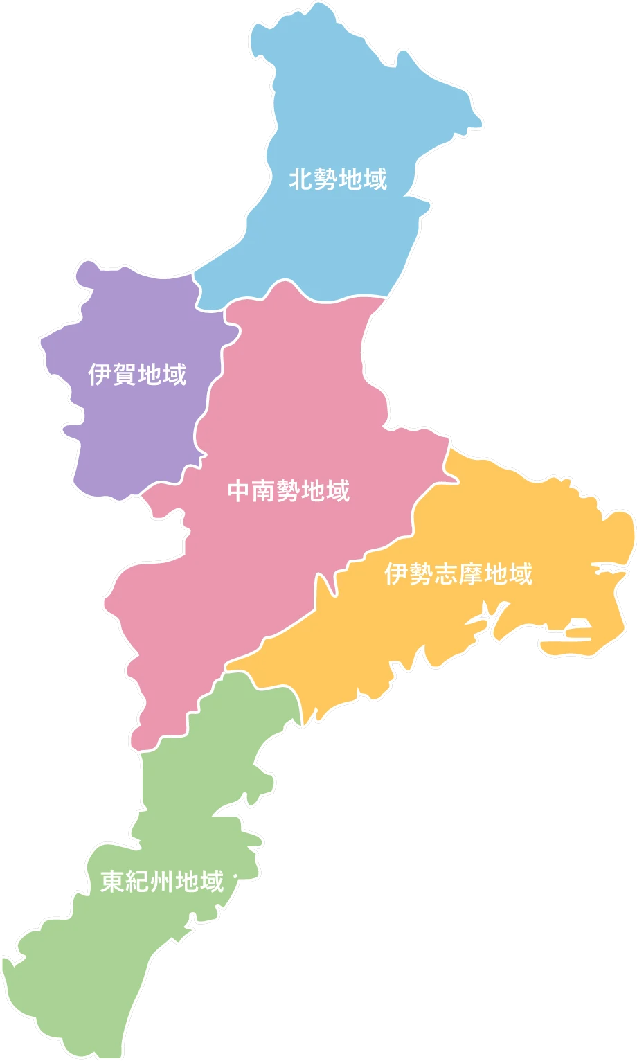 [図]三重県の地図